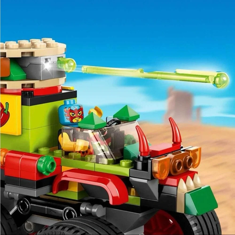 LEGO City Monster Truck RaceToy Car Building Set,Contains 301 pieces.